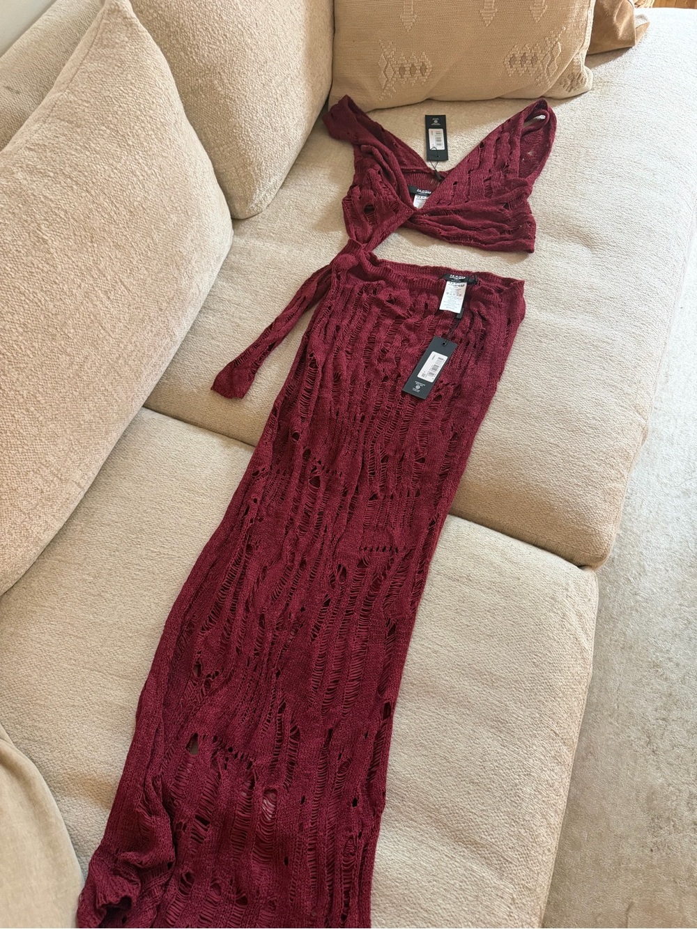 Jaded London Two Piece Odette Set